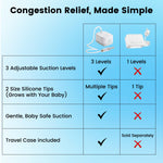 Hospital-Grade Baby Nasal Aspirator |  Happy Breathing