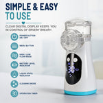Happy Breathing Portable Nebulizer | Rechargeable