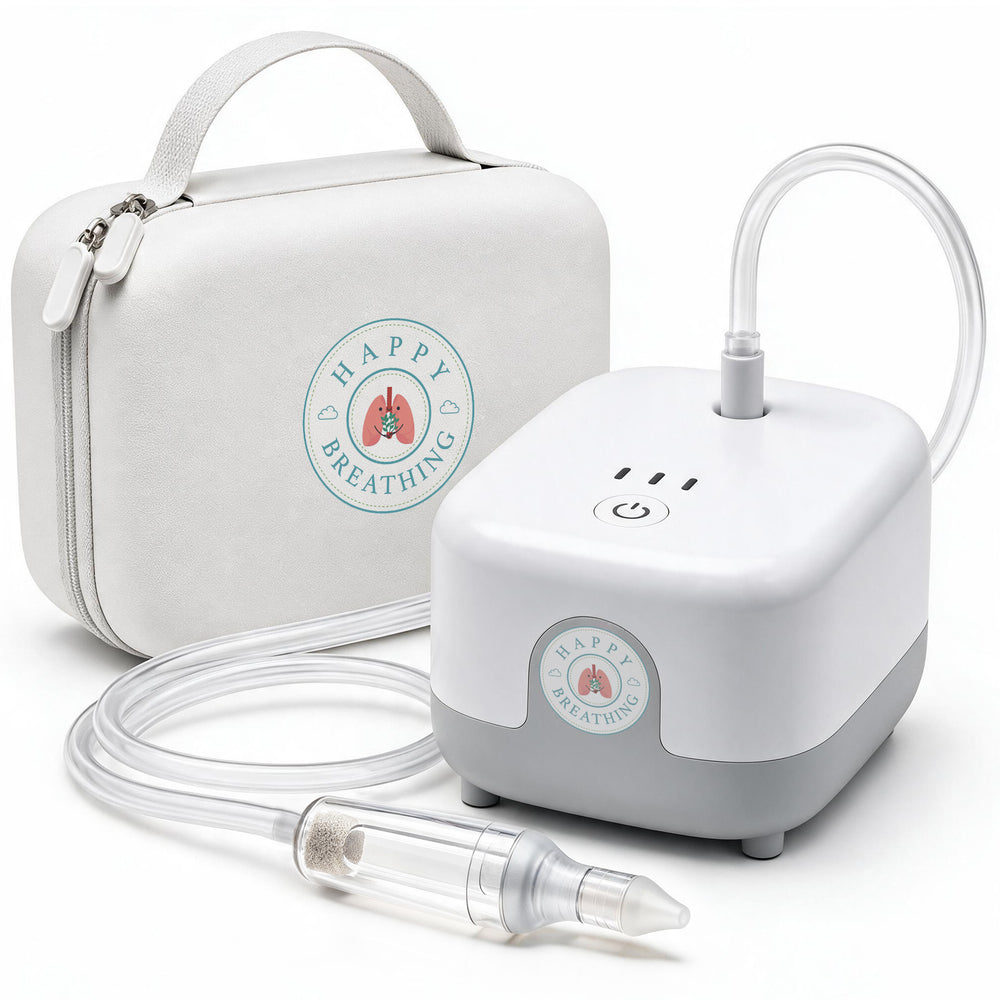 Happy Breathing Baby Nasal Aspirator | 3 Suction Levels
